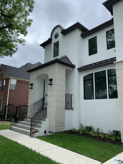 Bellaire Custom Spruce under construction.